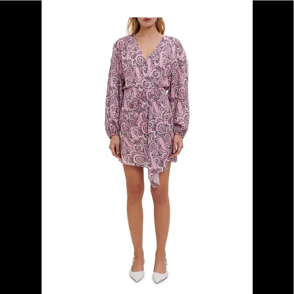 Rapollo Metallic Paisley Dress - Picture 3 of 6